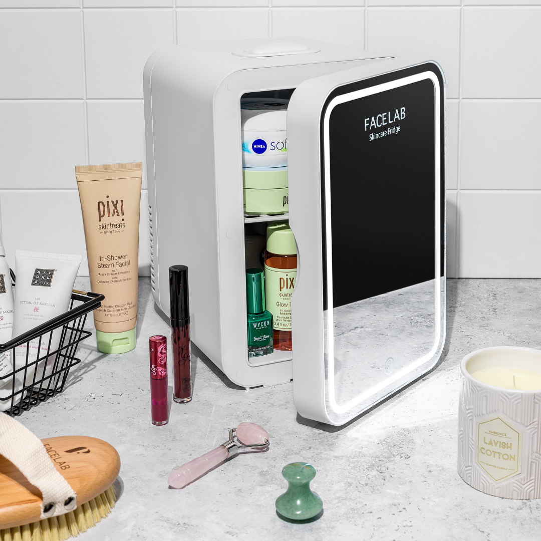 The LED Mirror Skincare Fridge X CAUDALIE Maroc - WHITE