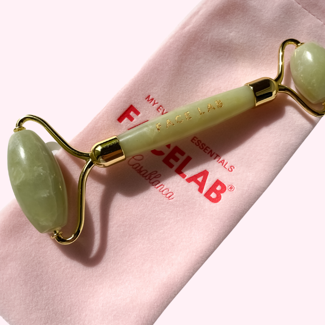 Rouleau de Beauté en Jade Vert