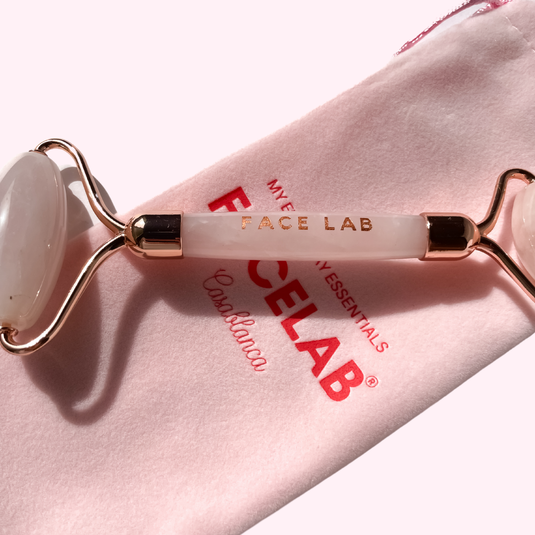 Rouleau de Beauté en Quartz Rose