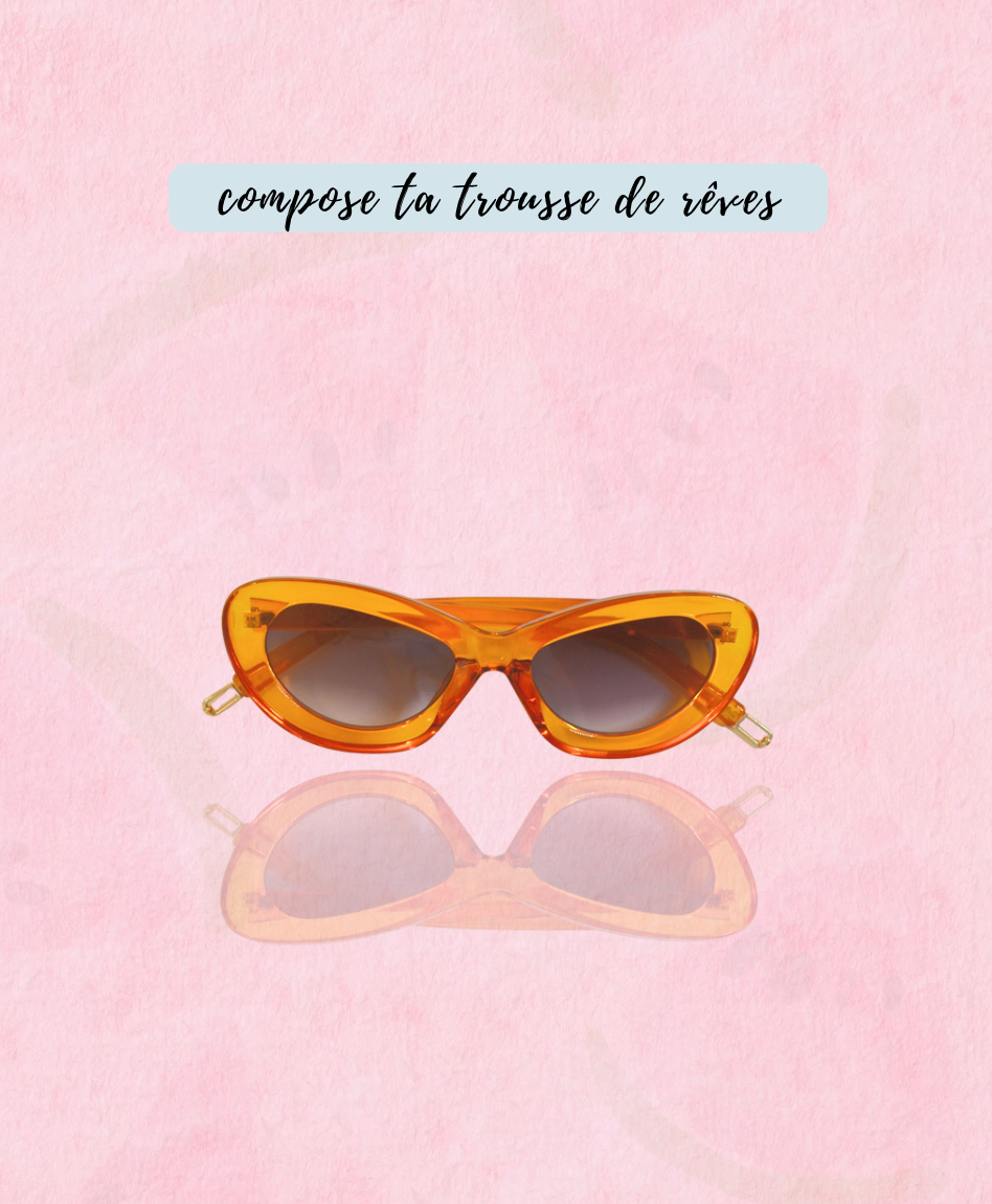 Lunette de Soleil - Cat Orange