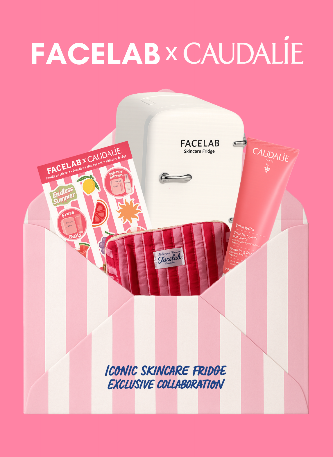 The Retro Skincare Fridge X CAUDALIE Maroc - OFFWHITE