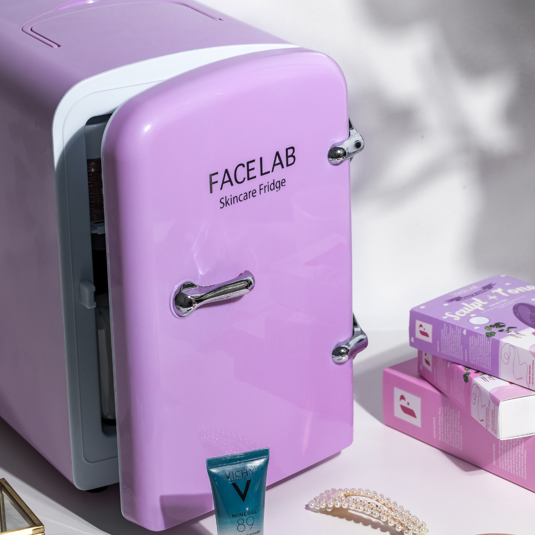 The Retro Skincare Fridge - LILAC