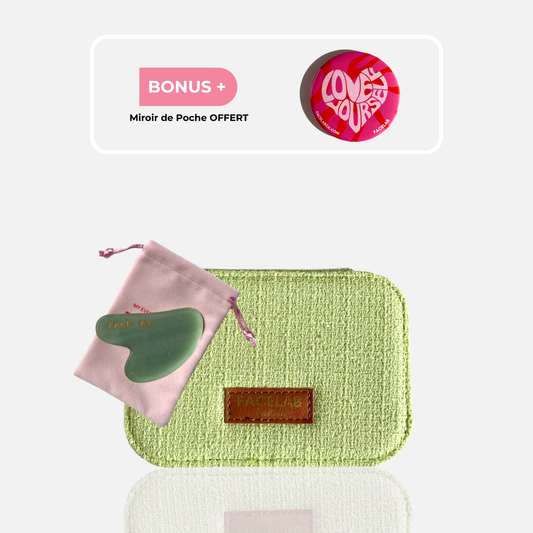 Gua Sha Coeur Aventurine Verte