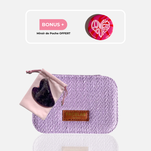 Gua Sha Coeur Améthyste
