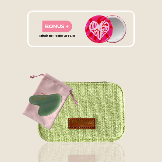 Gua Sha Coeur Aventurine Verte