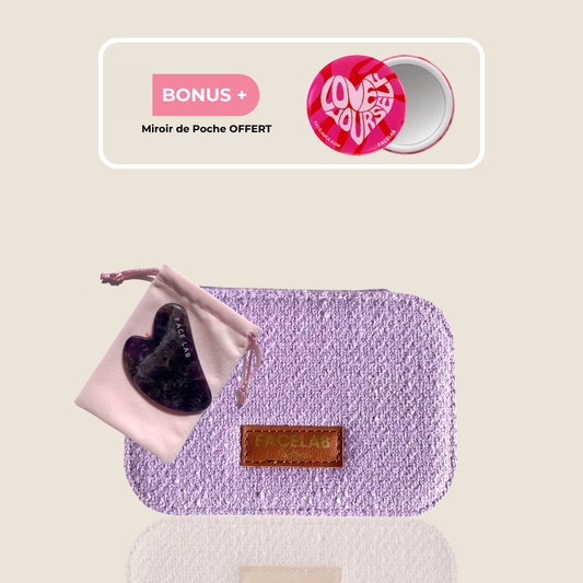 Gua Sha Coeur Améthyste
