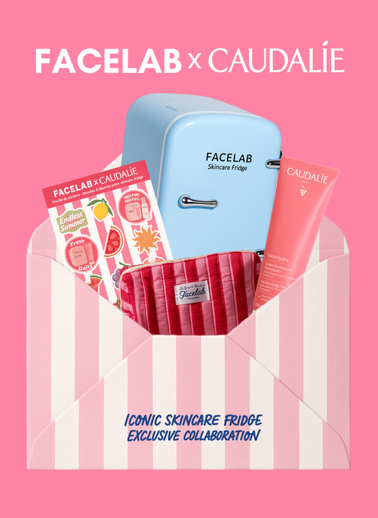 The Retro Skincare Fridge X CAUDALIE Maroc - BABY BLUE
