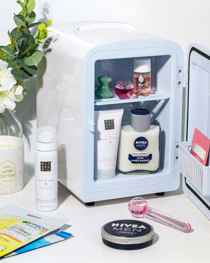 The Retro Skincare Fridge - OFFWHITE