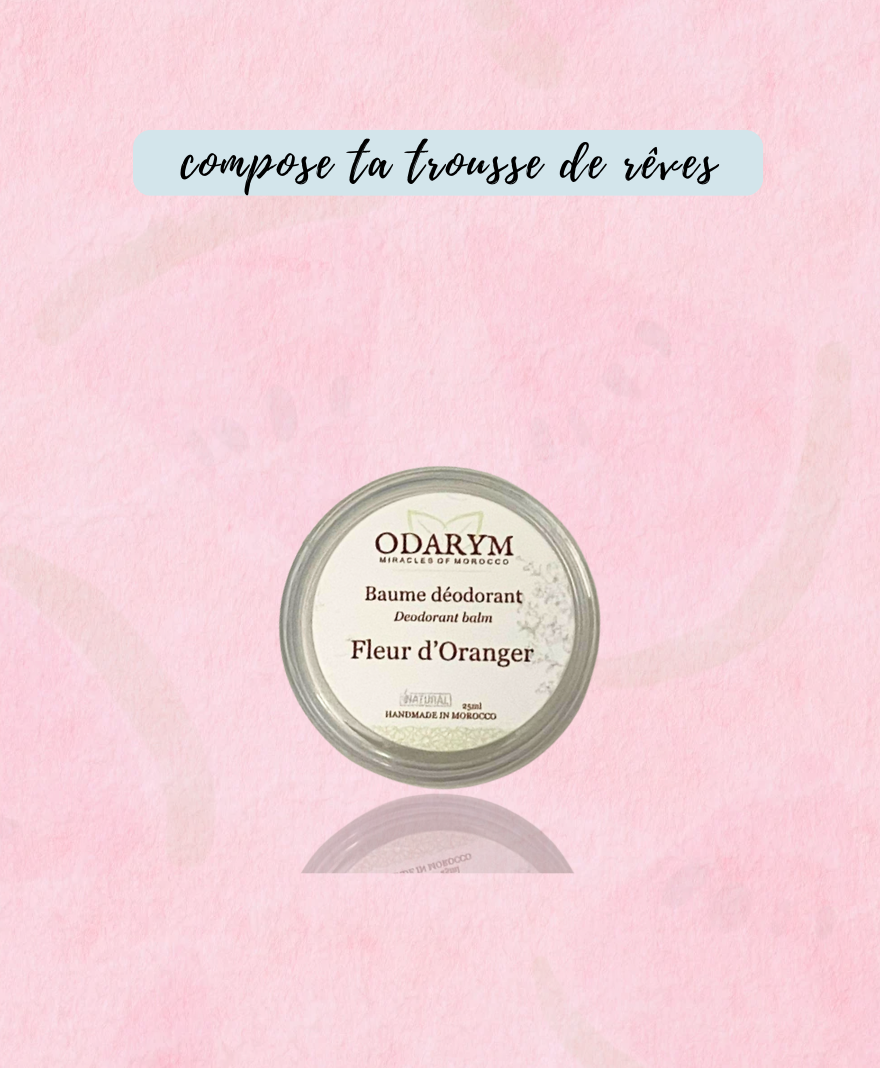 Baume Déodorant Fleur d'Oranger 25ml - ODARYM