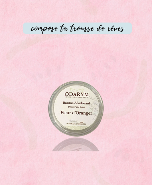 Baume Déodorant Fleur d'Oranger 25ml - ODARYM