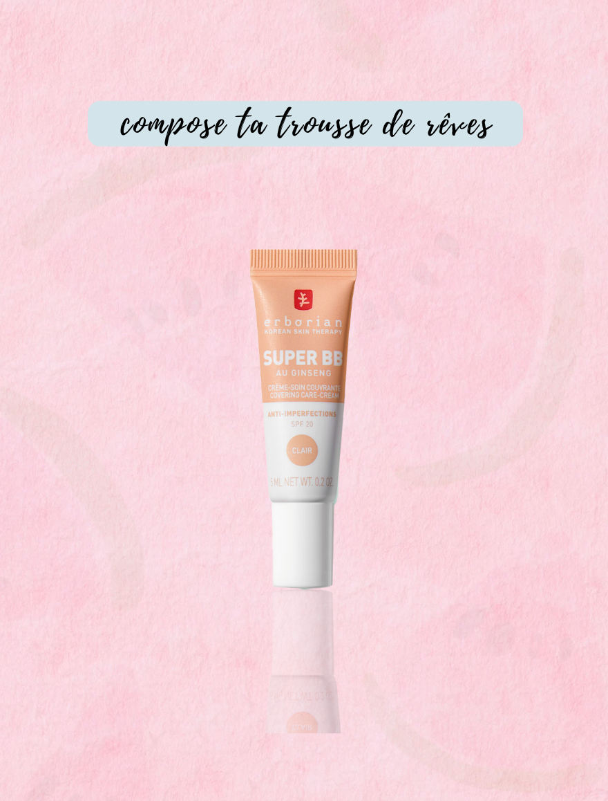 Super BB Crème Crème-Soin Clair 5ml - ERBORIAN