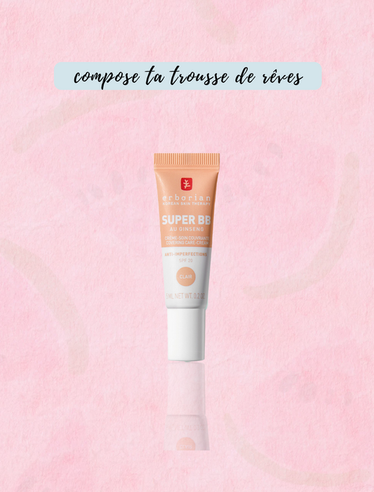 Super BB Crème Crème-Soin Clair 5ml - ERBORIAN