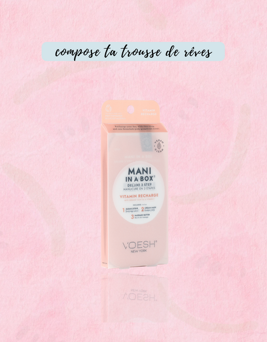 Mani in a Box 3 étapes Vitamin Recharge - VOESH