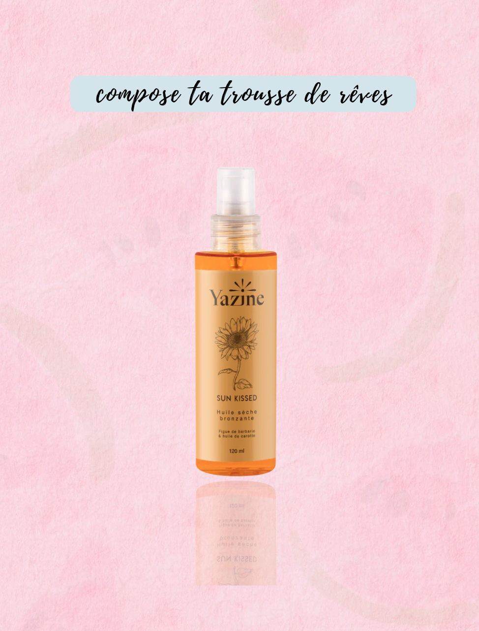 Huile Bronzante 100ml - YAZINE