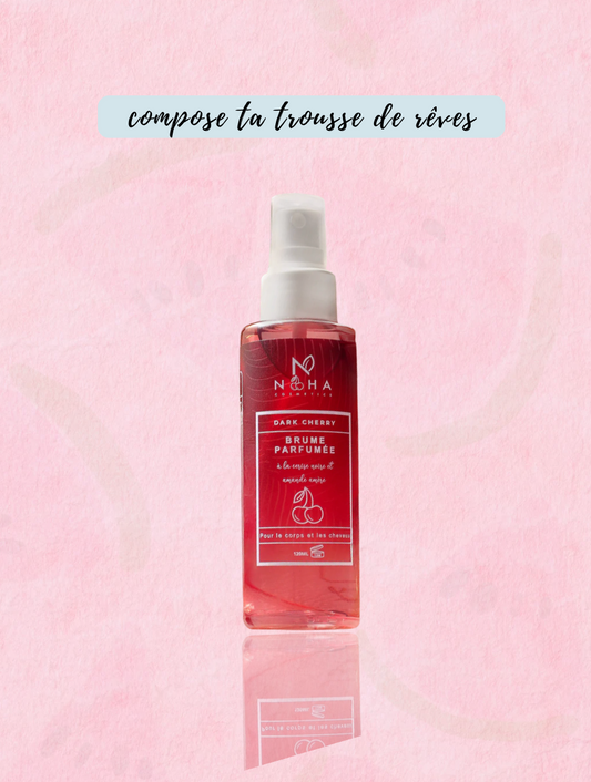 Brume Parfumée à la Cerise Noire & Amande Amère 120ml - NOHA Cosmetics