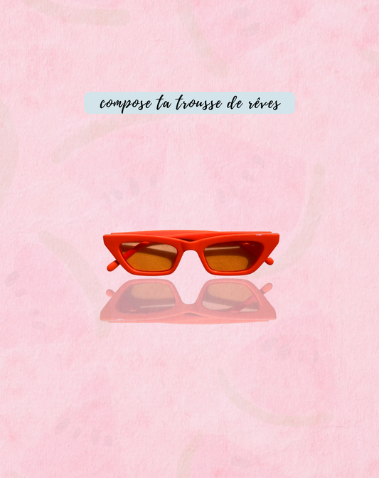 Lunette de Soleil - Cat Orange