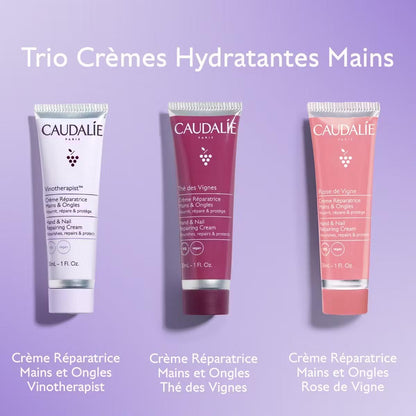 Trio Crèmes Mains hydratation - CAUDALIE