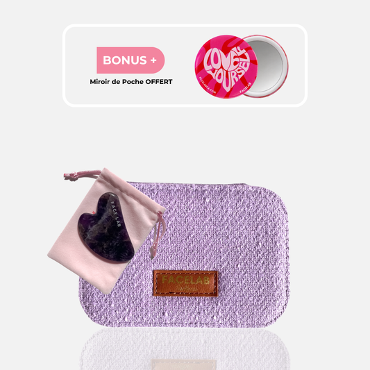 Gua Sha Coeur Améthyste