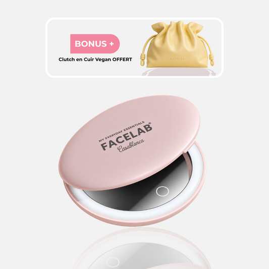 Miroir Compact LED & Caméra UV