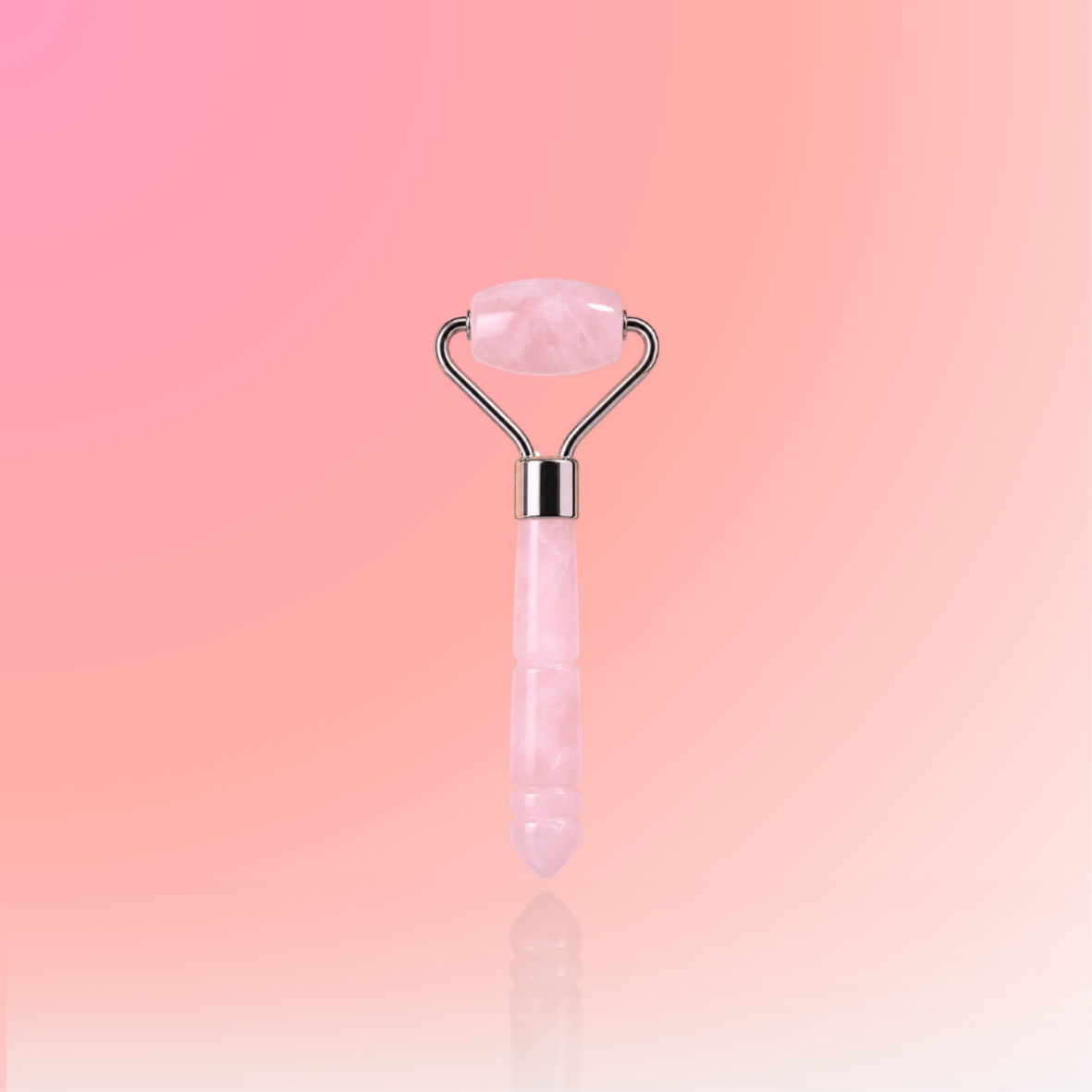 Mini Roller Visage Quartz Rose